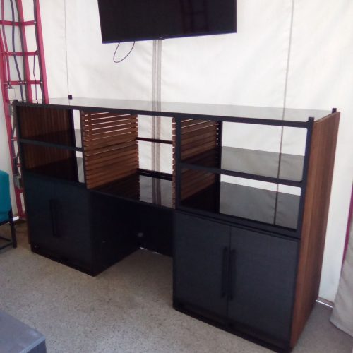 Flamingo Hotel Pool Credenza